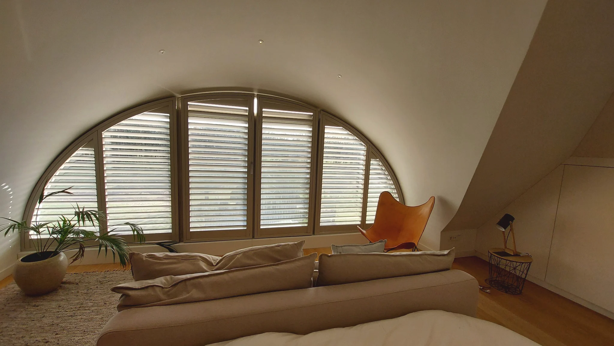 Shutters in een breed toograam in Vught